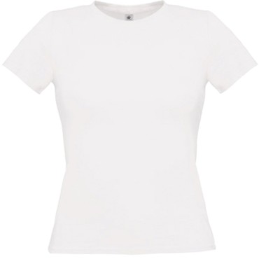 Tee-shirt Femme blanc 145 gr