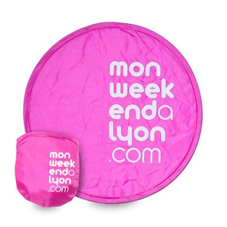 Frisbee pliable publicitaire