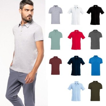 Polo jersey 180gr homme