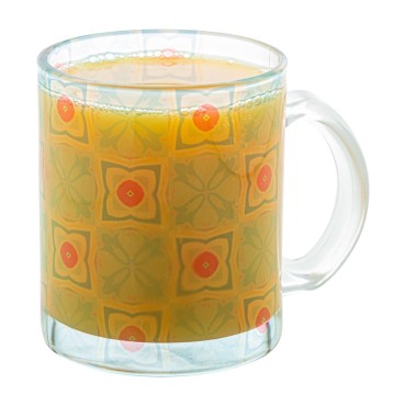 Mug verre transparent