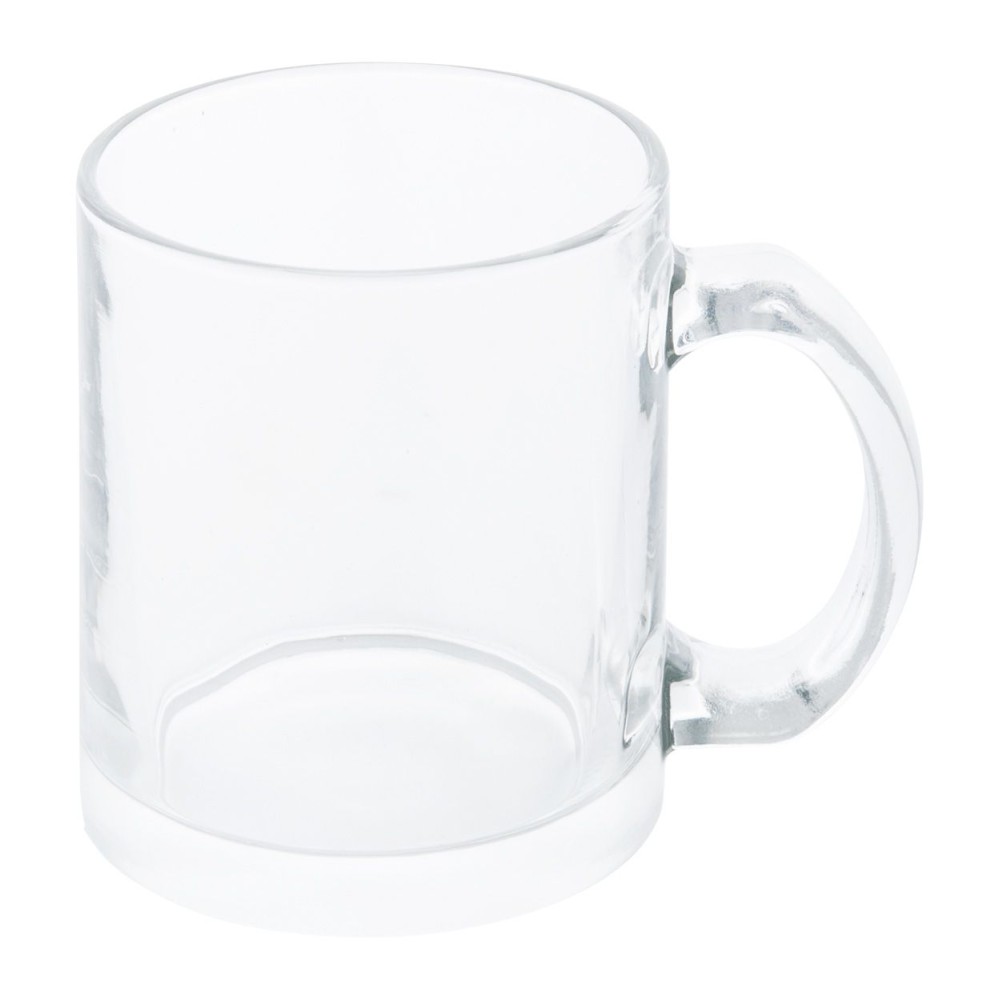 Mug verre transparent