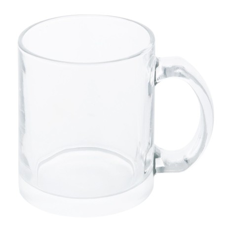 Mug verre transparent