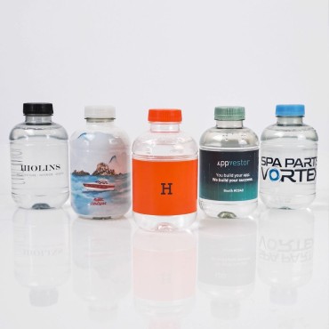Bouteille d'eau personnalisée rPET