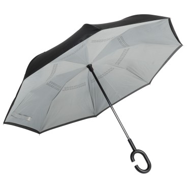 Parapluie canne inversé