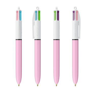 Stylo BIC 4 couleurs FASHION