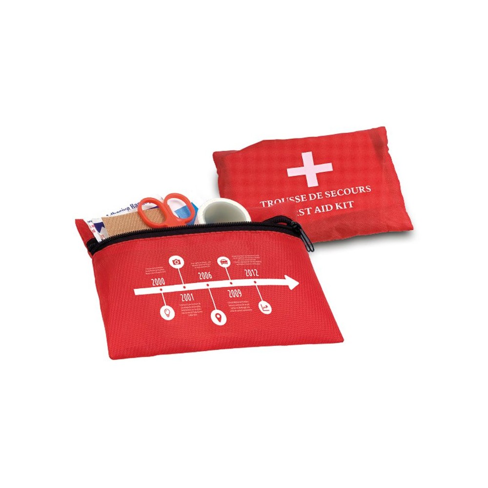 Trousse de secours publicitaire