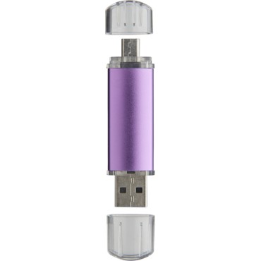 Clé USB en alu OTG