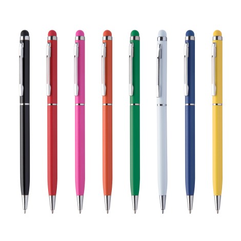 Stylo à bille avec stylet personnalisé