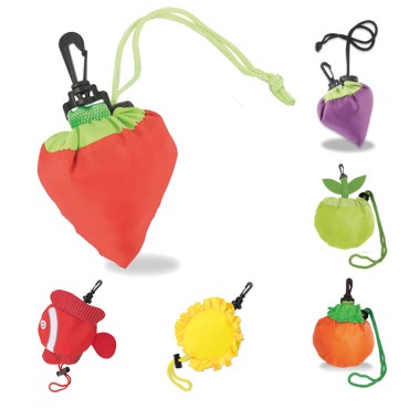 Sac shopping pliable fruit