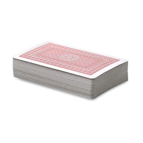 Jeu de 54 cartes avec boîte plastique