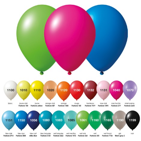 Ballons de baudruche COURMONT