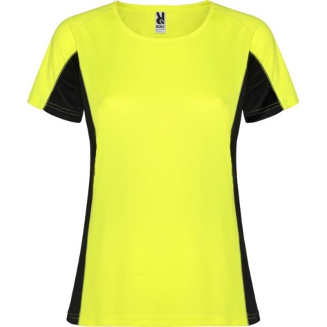 Tee Shirt respirant bi-color femme