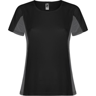 Tee Shirt respirant bi-color femme