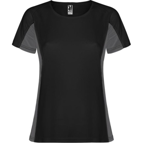 Tee Shirt respirant bi-color femme