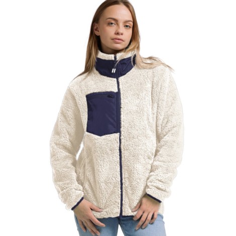 Veste Sherpa femme