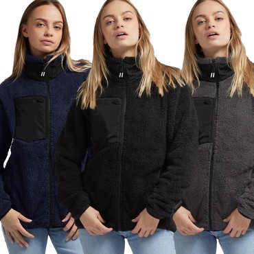 Veste Sherpa femme