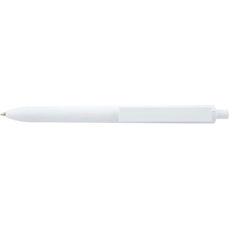 Stylo blanc avec sa touche de couleur