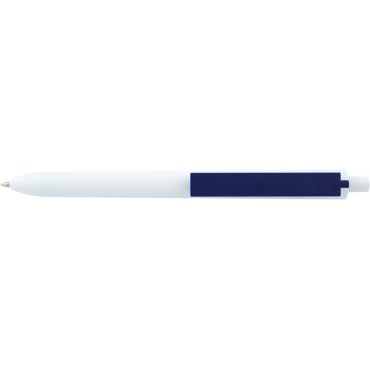 Stylo blanc avec sa touche de couleur