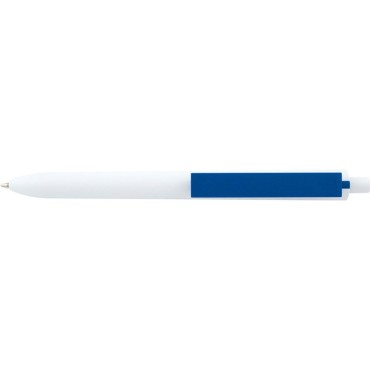 Stylo blanc avec sa touche de couleur