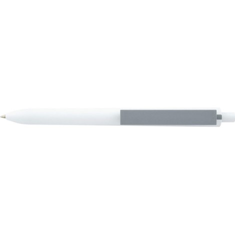 Stylo blanc avec sa touche de couleur