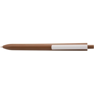 Stylo clip blanc COMMENCHON