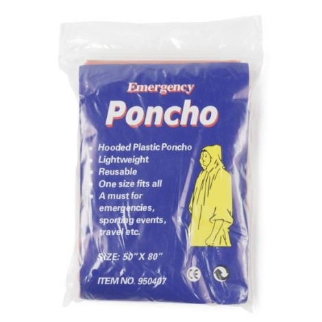 Poncho publicitaire