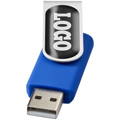 Clé USB publicitaire avec doming