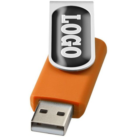 Clé USB publicitaire avec doming
