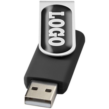 Clé USB publicitaire avec doming