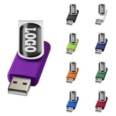 Clé USB publicitaire avec doming